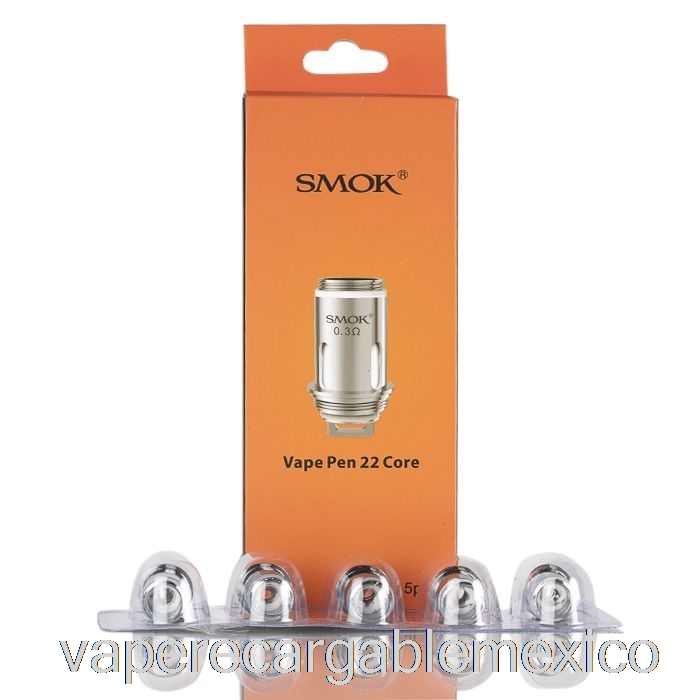 Vape Recargable Smok Vape Pen 22 Bobinas De Repuesto 0.3ohm De Doble Núcleo
